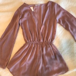 Dainty Hooligan Flare Sleeve Romper